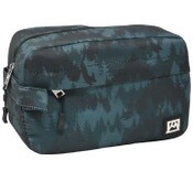 Wholesale - *OUTSIDE OF CA* LRG BLK CAMO MEN TOILETRY BAG C/P 30, UPC: 4890808265741
